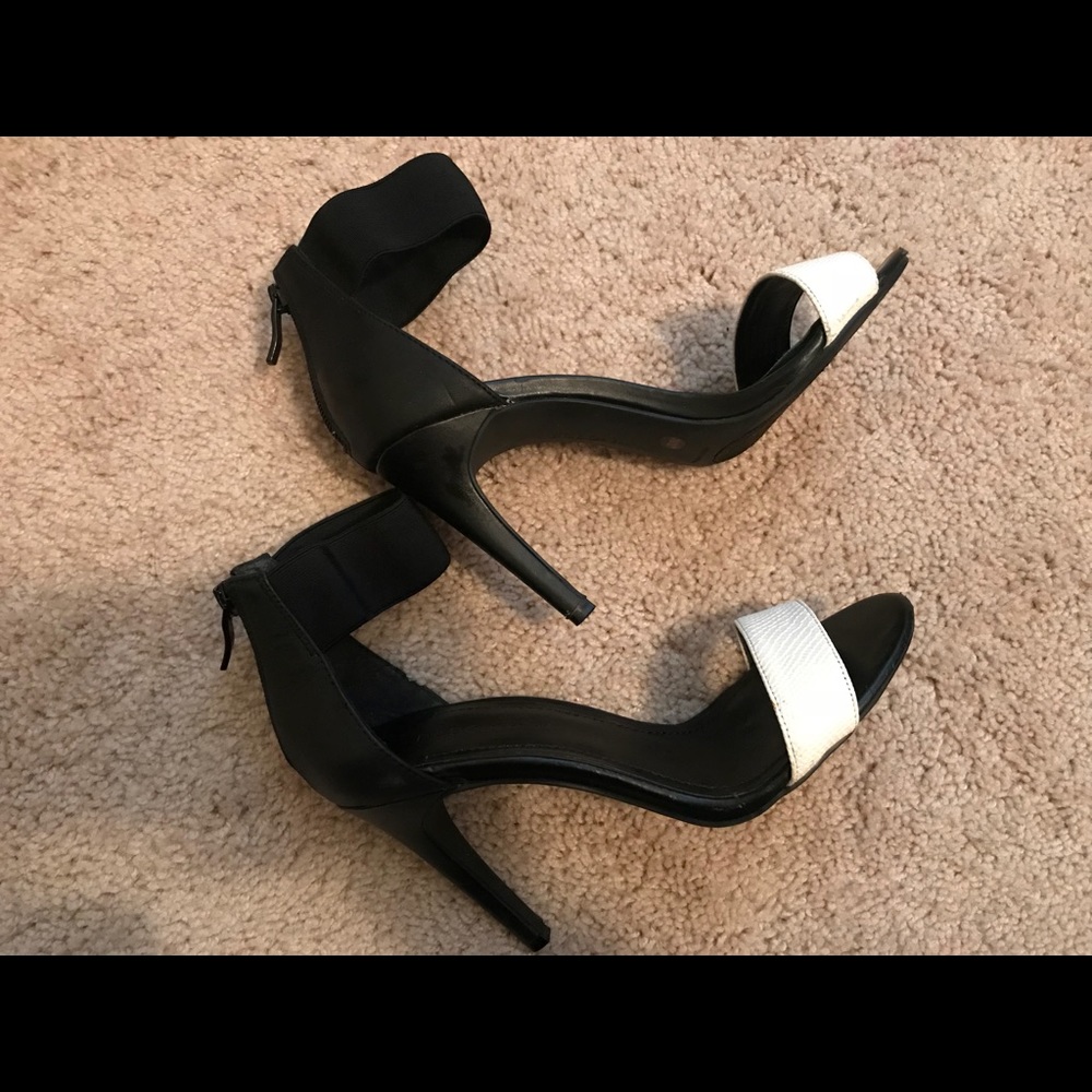 BCBGeneration Ankle Strap Open-Toe Sandals